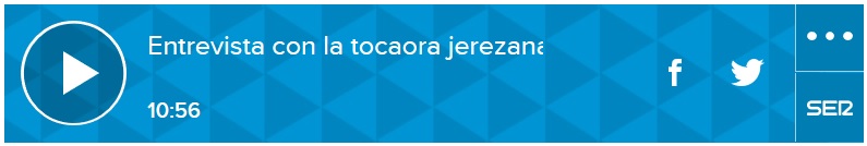 Cartel o imagen de Una mujer acompañando a la guitarra sigue causando extrañeza
