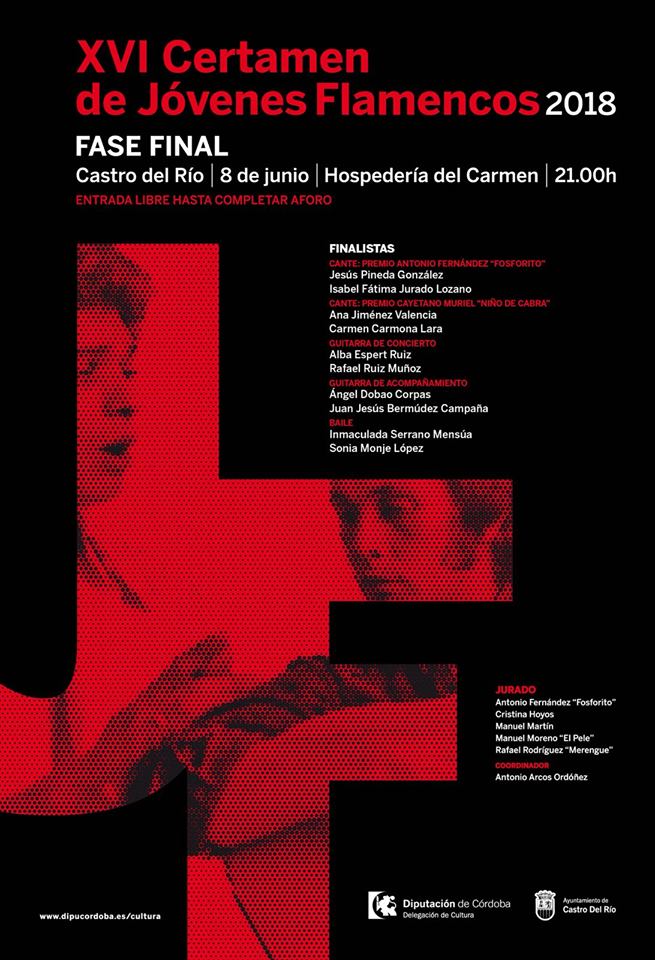 Cartel o imagen de Fase Final del XVI Certamen de Jóvenes Flamencos