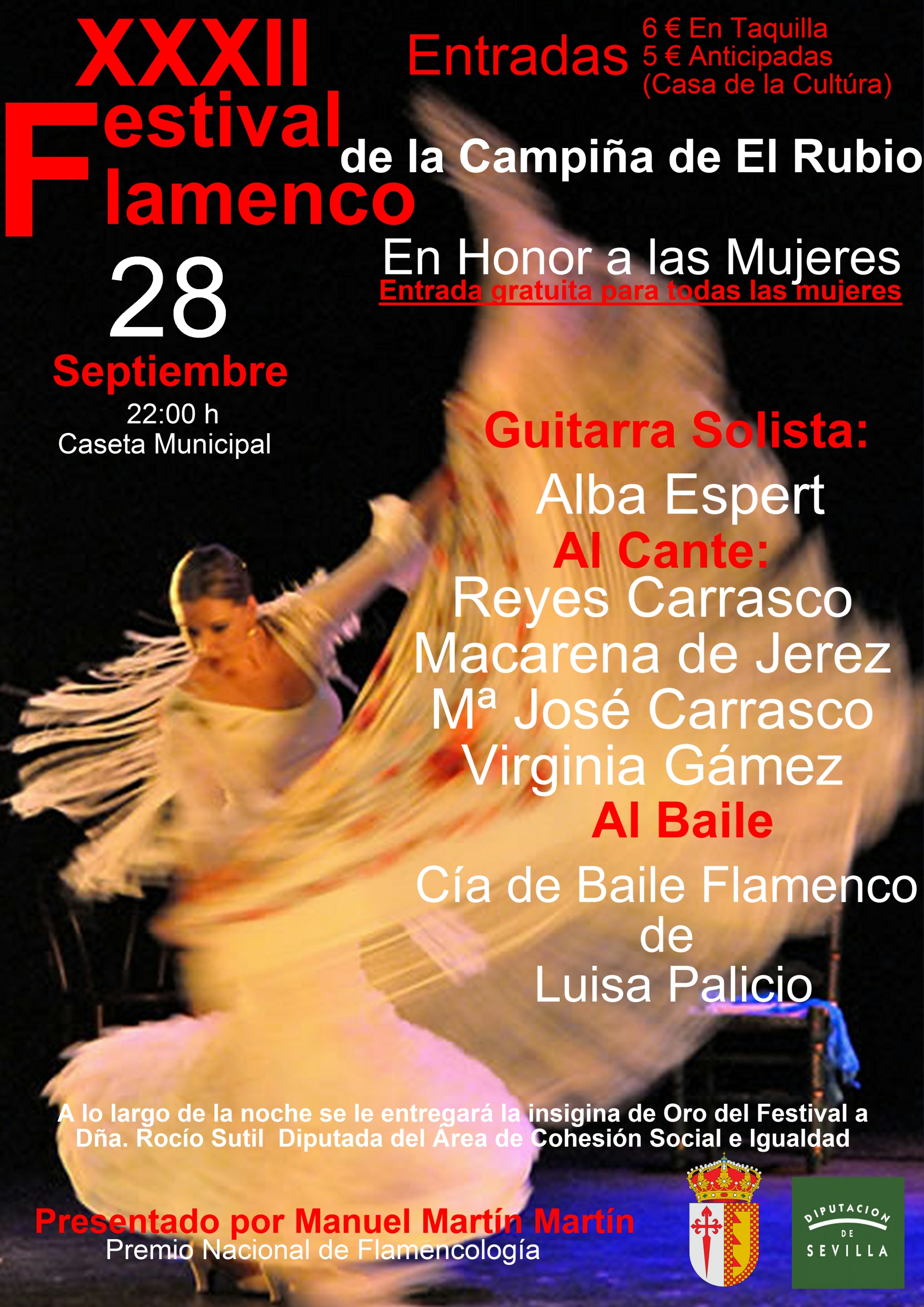Cartel o imagen de XXXII Festival Flamenco de La Campiña de EL Rubio