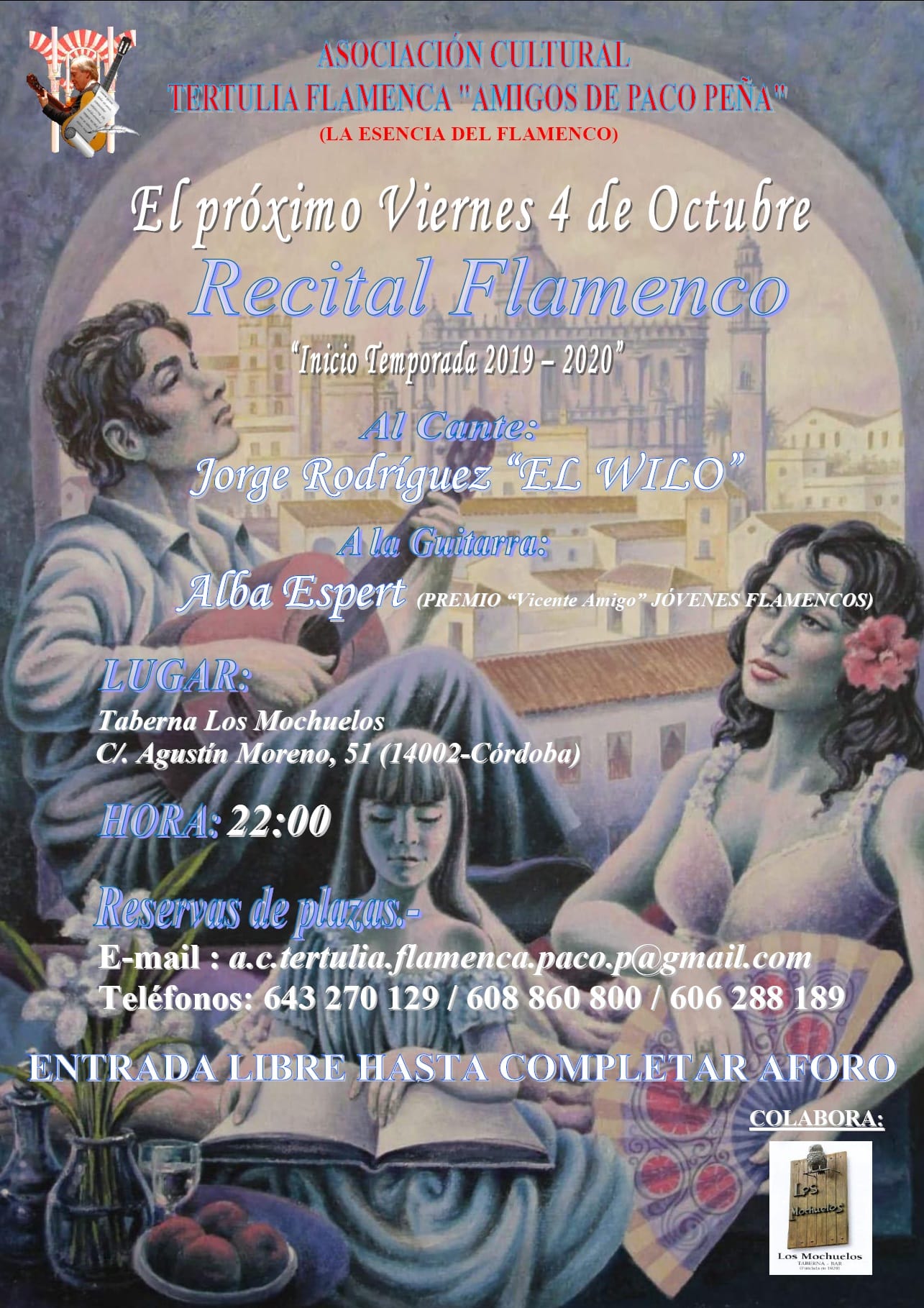 Cartel o imagen de Recital Flamenco - Inicio Temporada 2019/20