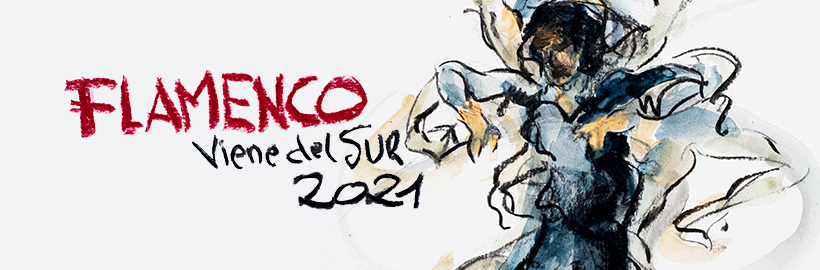 Cartel o imagen de Flamenco Viene del Sur 2021 · Gala de ganadores de los Concursos Talento Flamenco de la Fundación Cristina Heeren