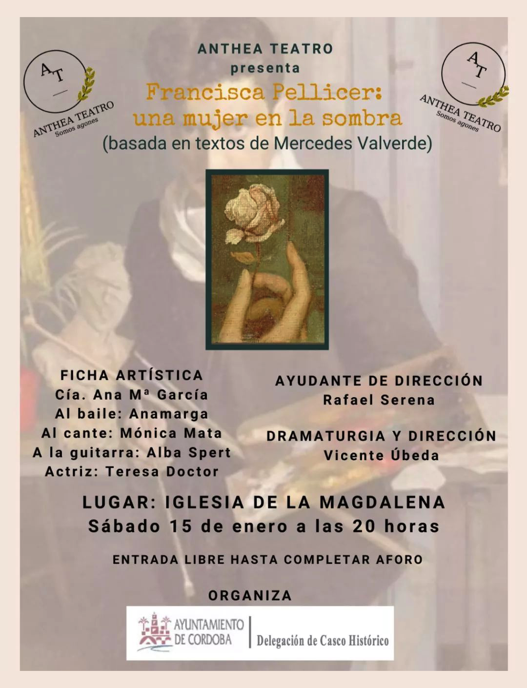 Cartel o imagen de "Francisca Pellicer: una mujer en la sombra"