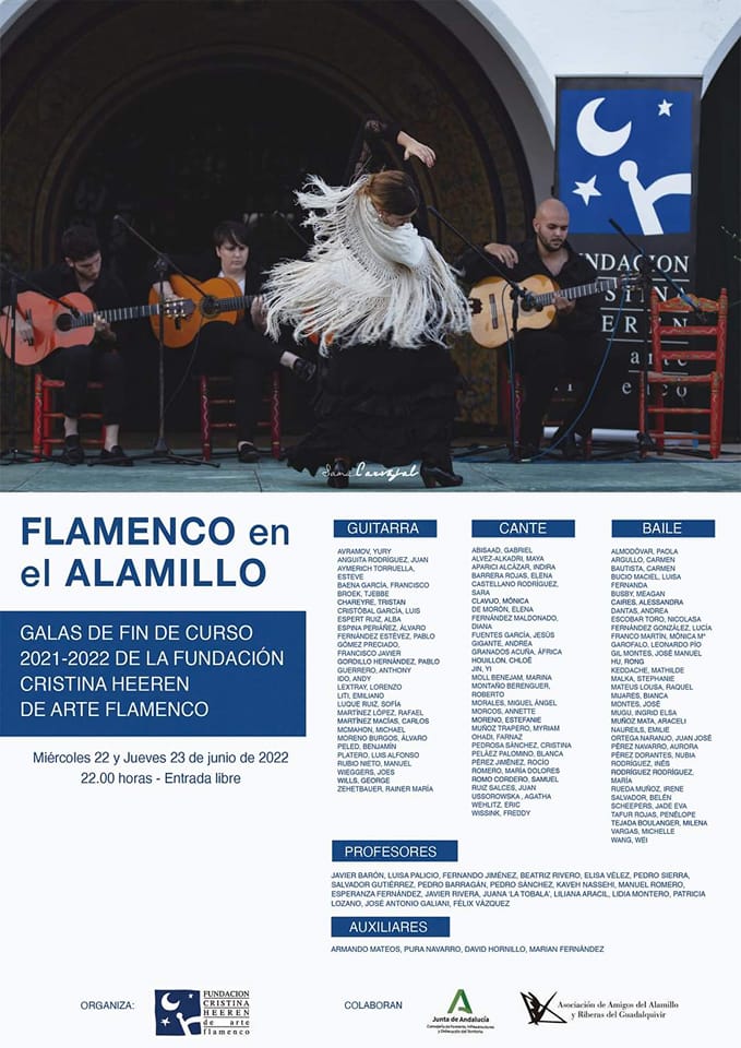 Cartel o imagen de Flamenco en el Alamillo - Galas de Fin de Curso de la Fundación Cristina Heeren de Arte Flamenco
