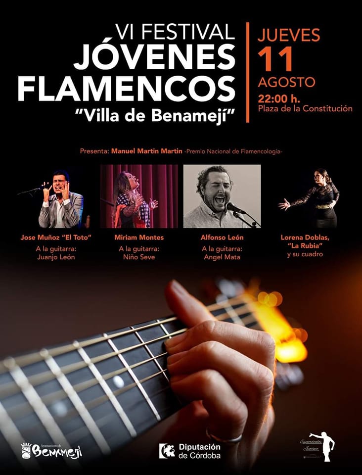 Cartel o imagen de VI Festival Jovenes Flamencos "Villa de Benamejí"