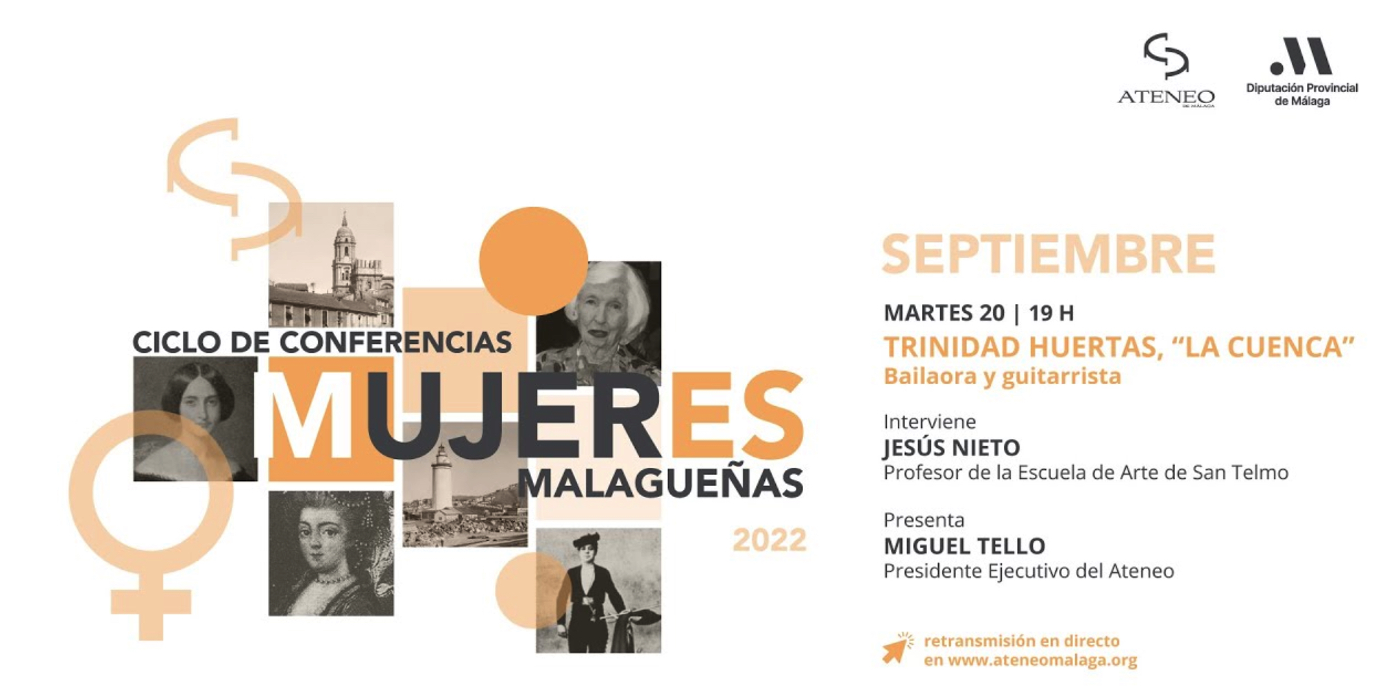 Cartel o imagen de Ciclo mujeres malagueñas: Trinidad Huertas «La Cuenca», bailaora y guitarrista