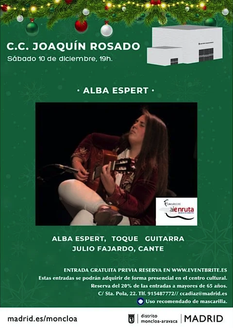 Cartel o imagen de Gira AIEnRUTa – FLAMENCOS · Ayuntamiento de Madrid