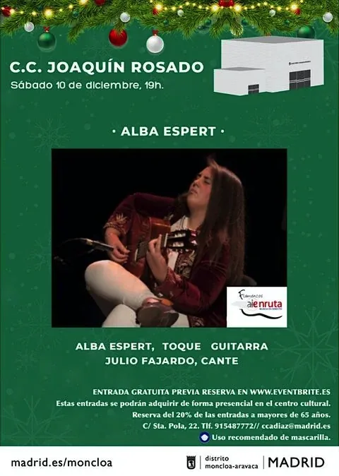 Cartel o imagen de Gira AIEnRUTa – FLAMENCOS · Ayuntamiento de Madrid