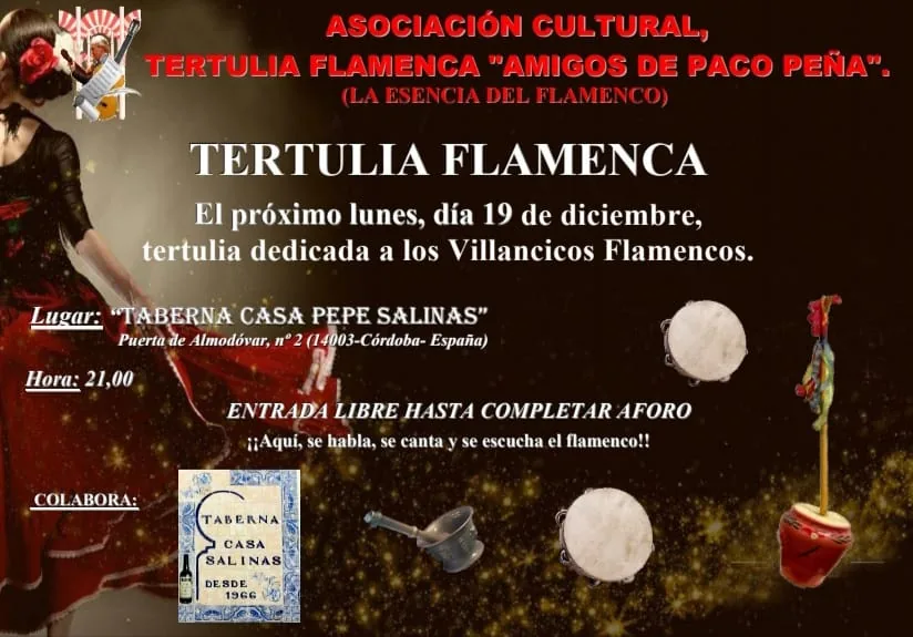Cartel o imagen de Zambomba Flamenca