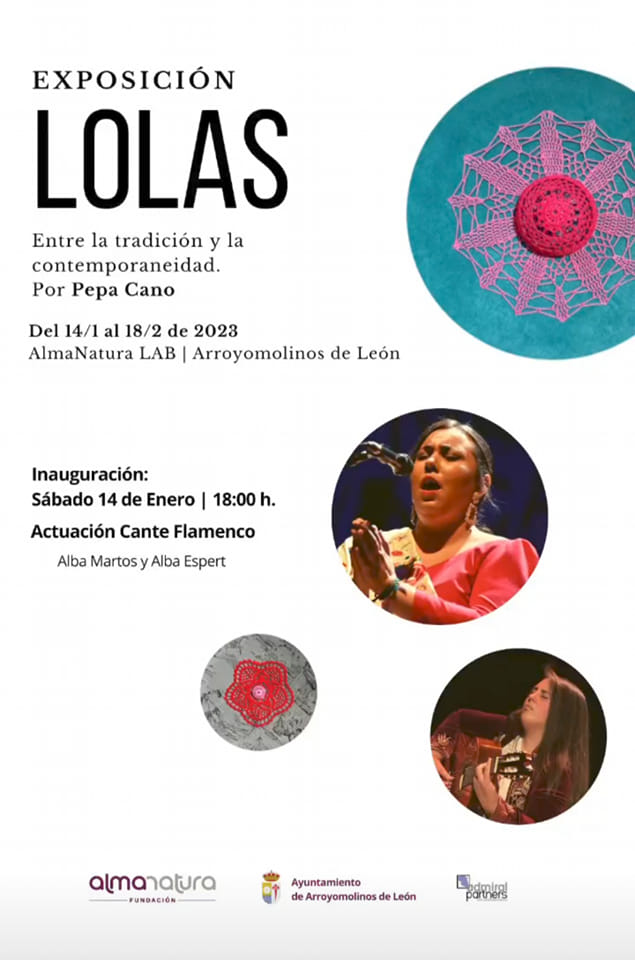 Cartel o imagen de Inauguración de la Exposición "Lolas" de Pepa Cano