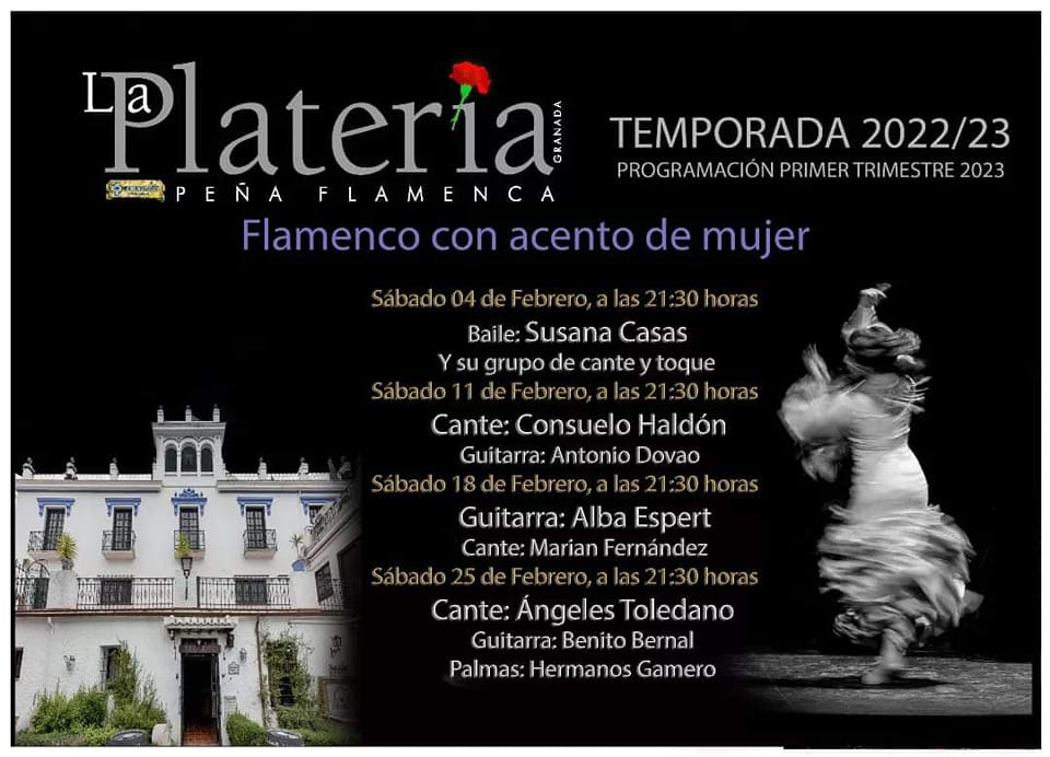 Cartel o imagen de Flamenco con acento de mujer - Alba Espert a la guitarra acompañada por el cante de Marian Fernández