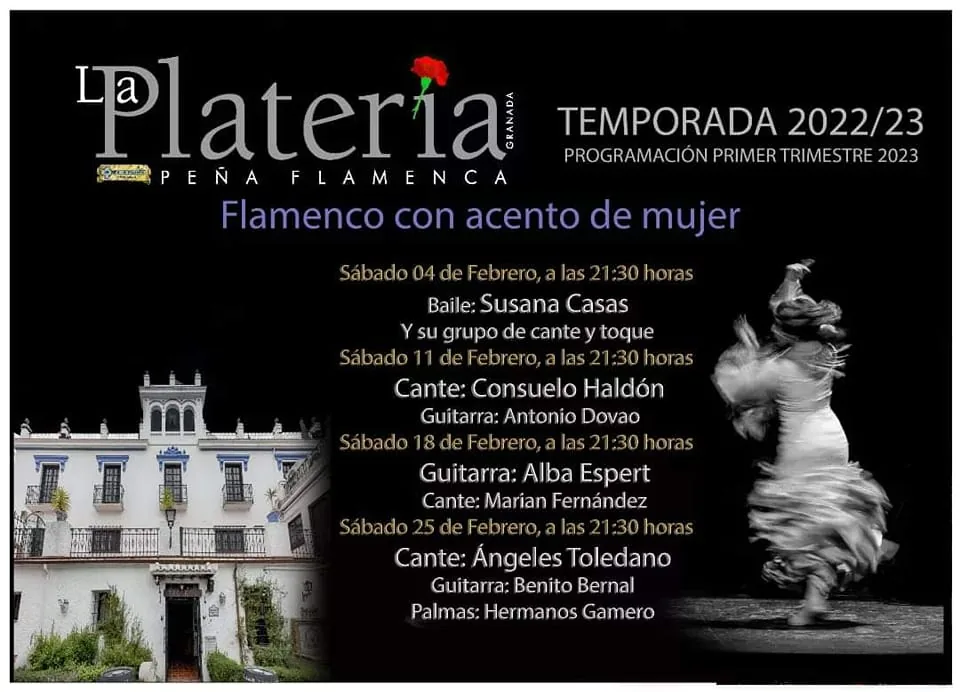 Cartel o imagen de Flamenco con acento de mujer - Alba Espert a la guitarra acompañada por el cante de Marian Fernández