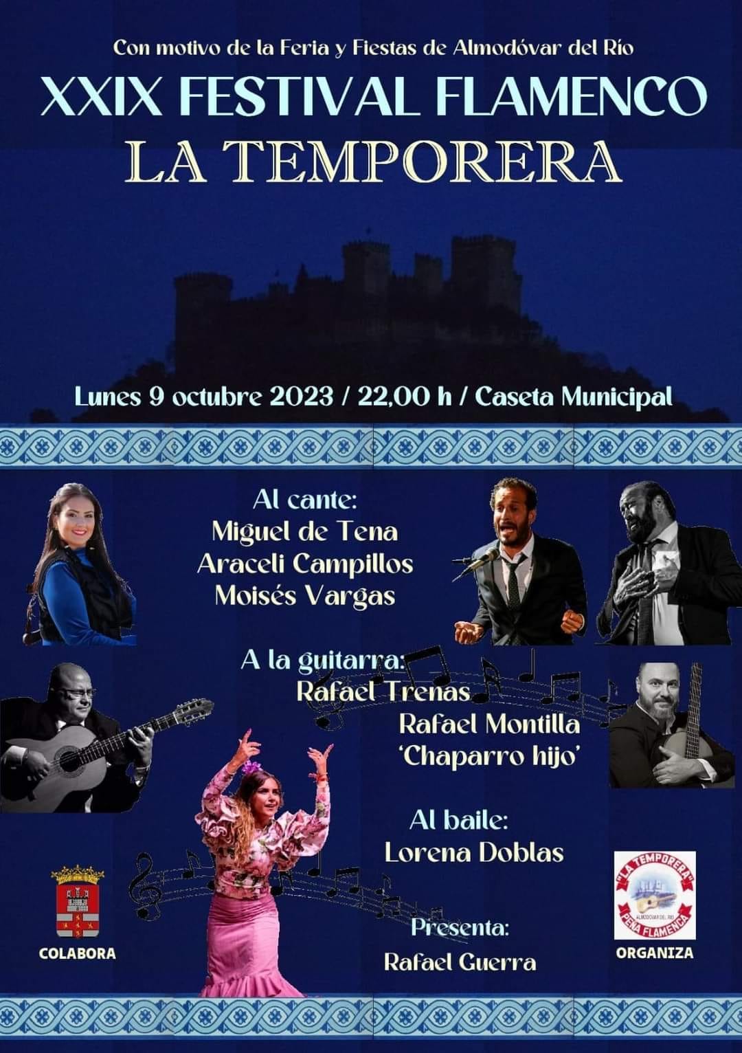 Cartel o imagen de XXIX Festival Flamenco "La Temporera" · Acompañando el baile de Lorena Doblas