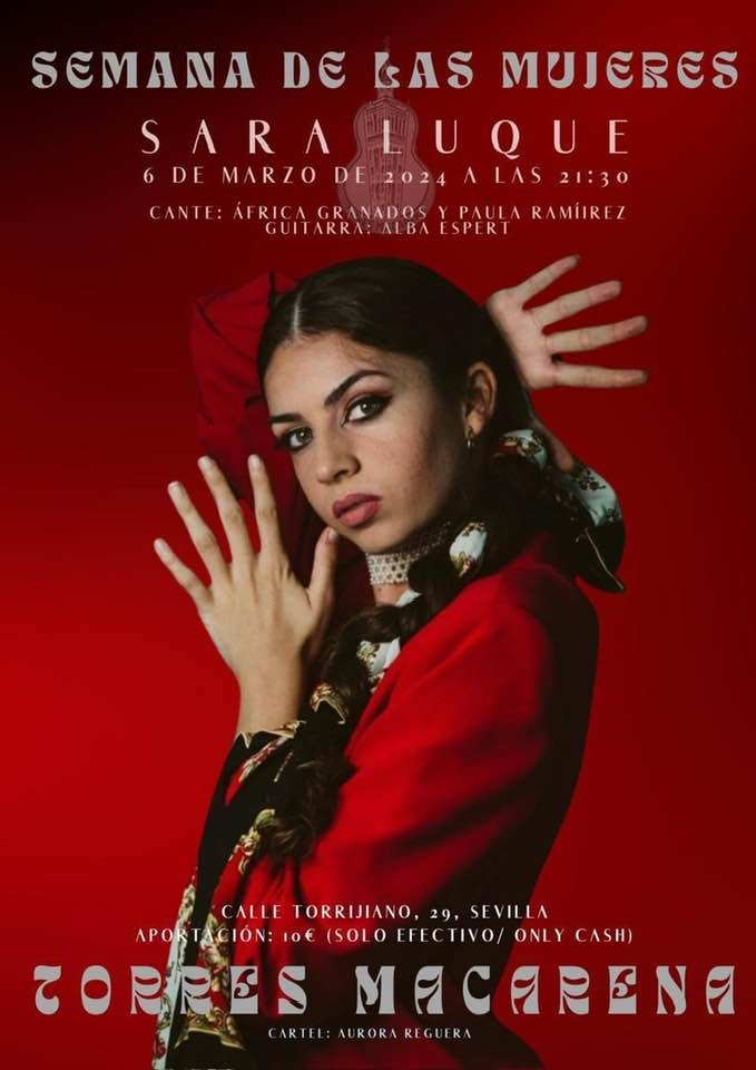 Cartel o imagen de Semana de las Mujeres · Acompañando el baile de Sara Luque