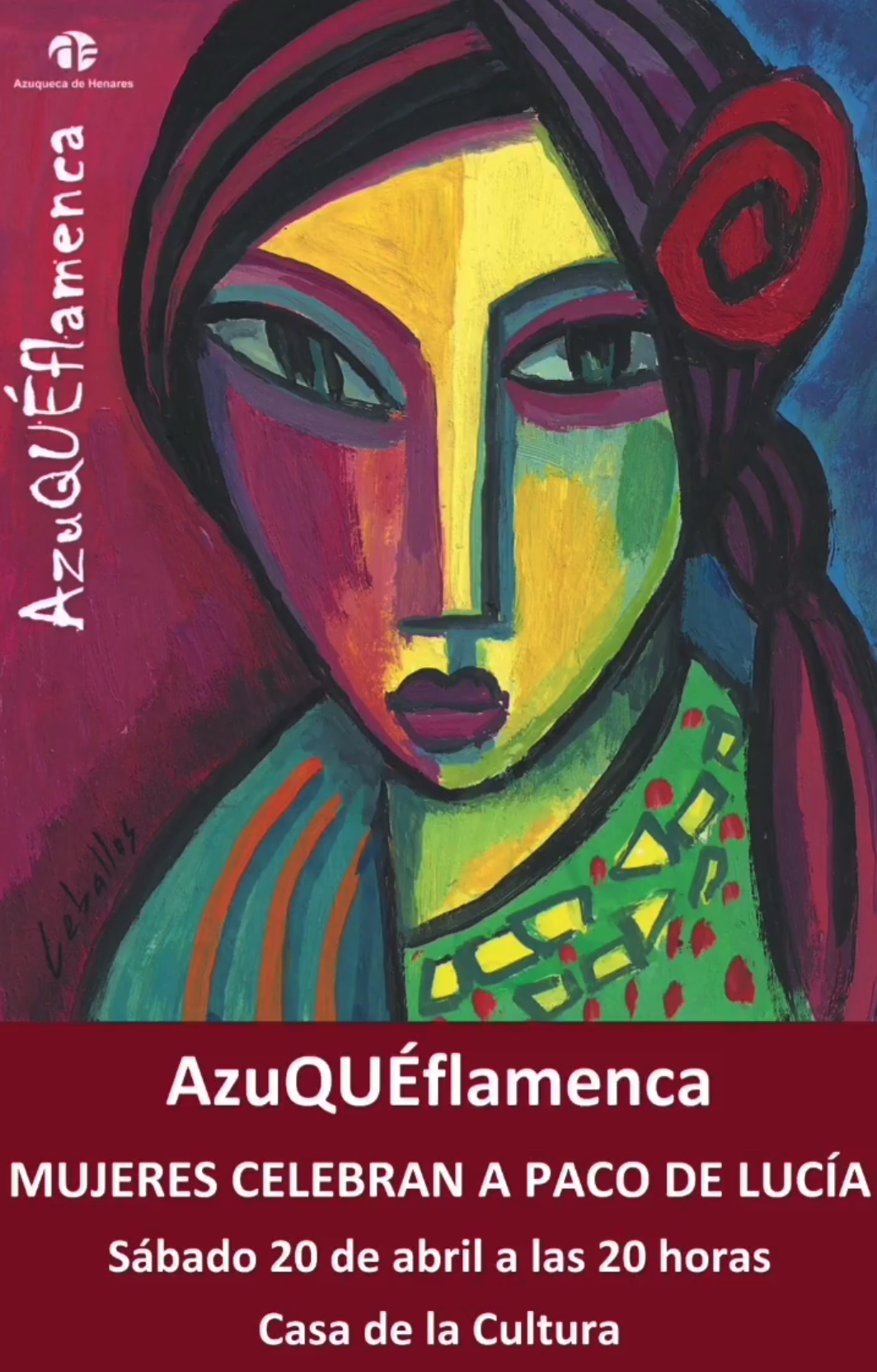 Cartel o imagen de Mujeres celebran a Paco de Lucía · AzuQUÉflamenca