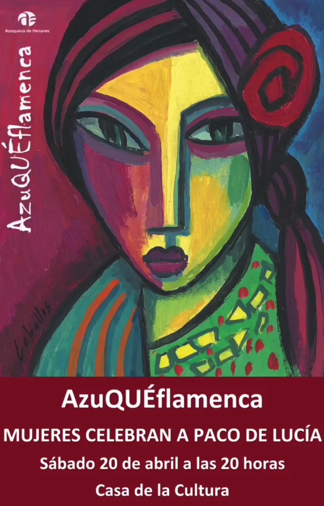 Cartel o imagen de Mujeres celebran a Paco de Lucía · AzuQUÉflamenca