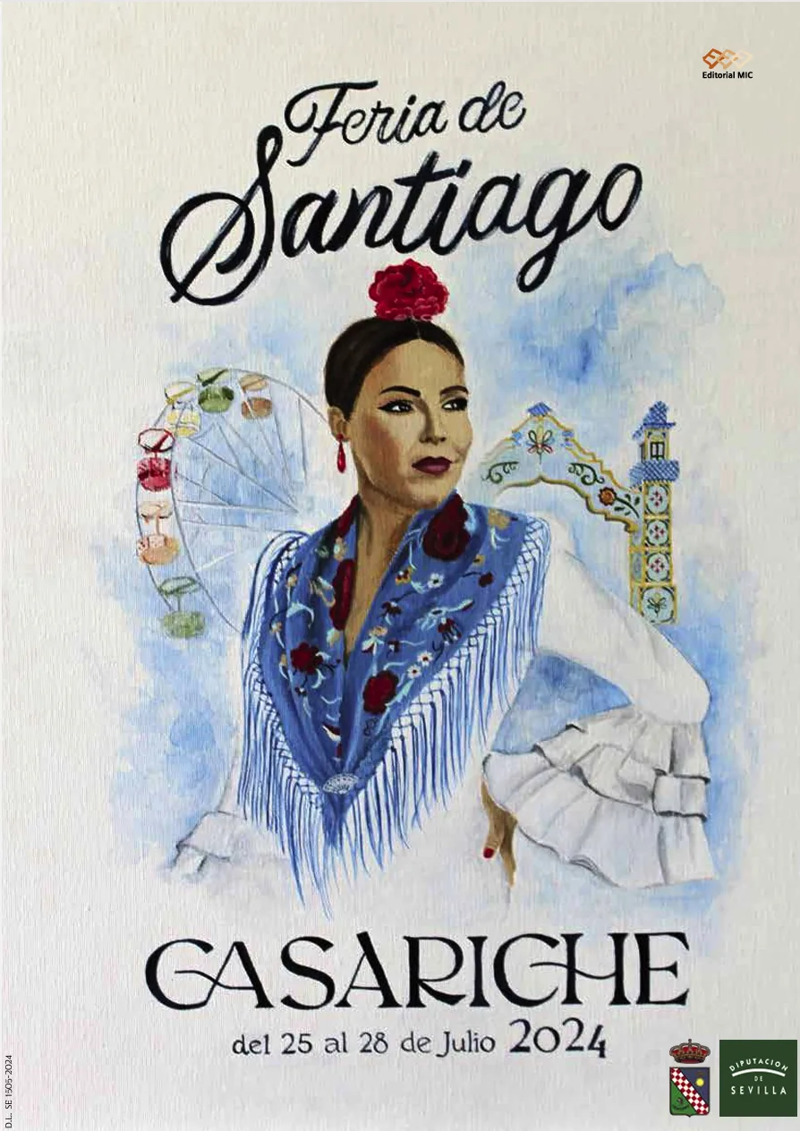 Cartel o imagen de Recital Flamenco · Al saxofón: Catalina Sánchez. Al cante: Eva Palacios. Al toque: Alba Espert. Al baile: David Vargas. A la percusión: Matías Lebrón.