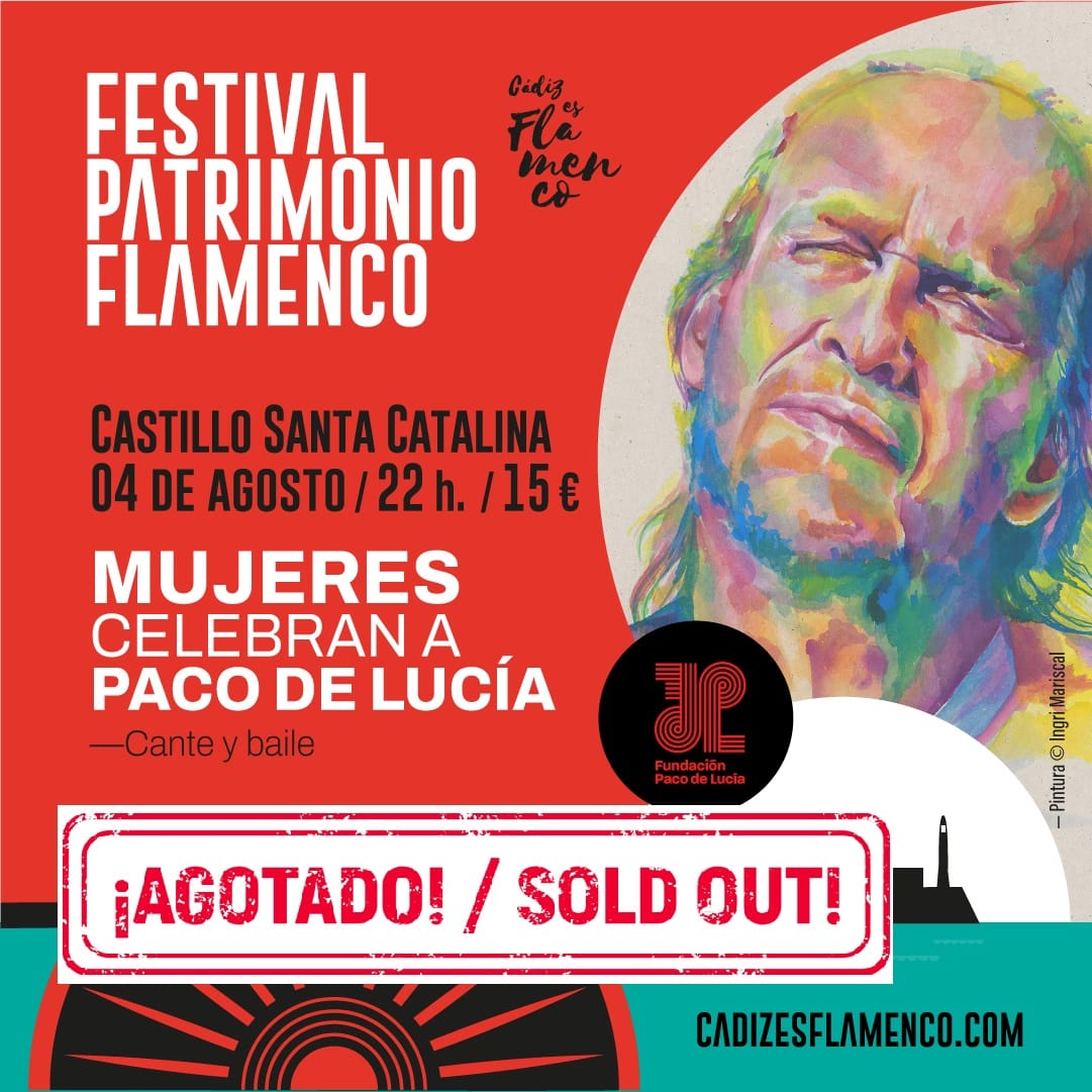 Cartel o imagen de Mujeres celebran a Paco de Lucía · Festival Patrimonio Flamenco