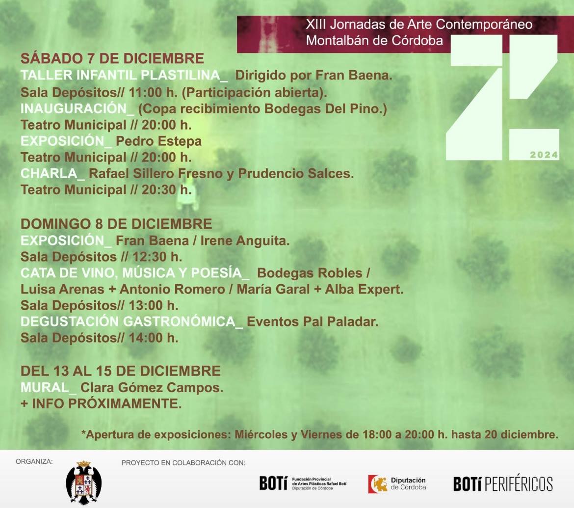 Cartel o imagen de XIII Jornadas de Arte Contemporáneo Z 2024 · Acompañando los poemas de María Garal