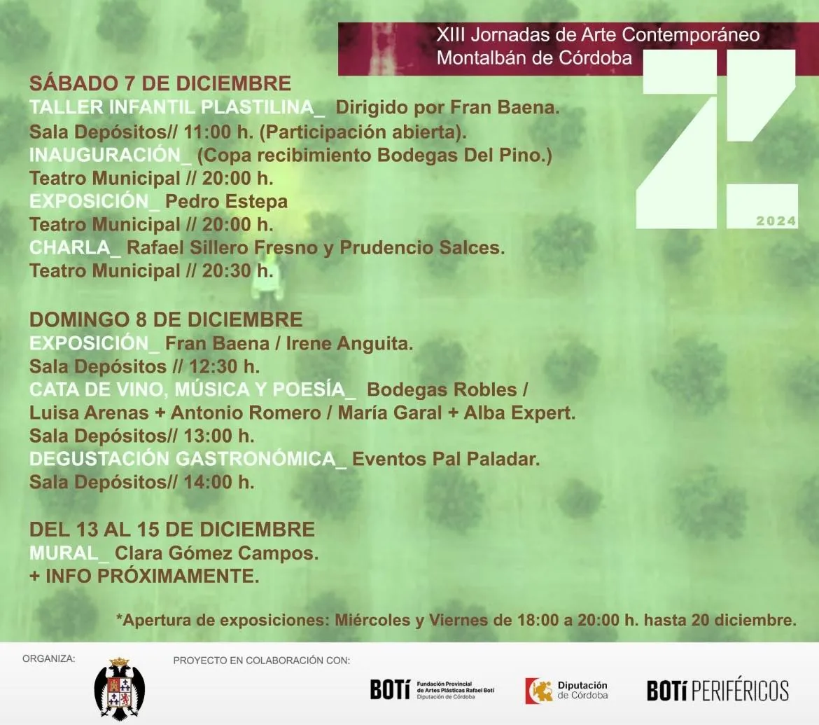 Cartel o imagen de XIII Jornadas de Arte Contemporáneo Z 2024 · Acompañando los poemas de María Garal
