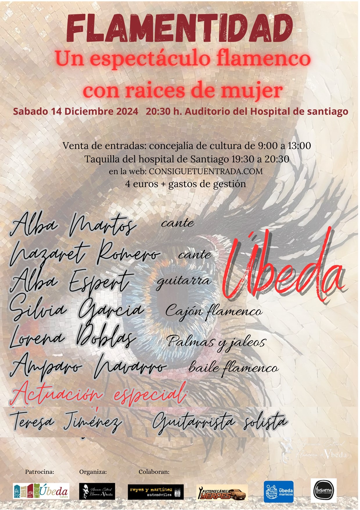 Cartel o imagen de Festival Flamenco “Flamentidad” · La mujer en el Flamenco