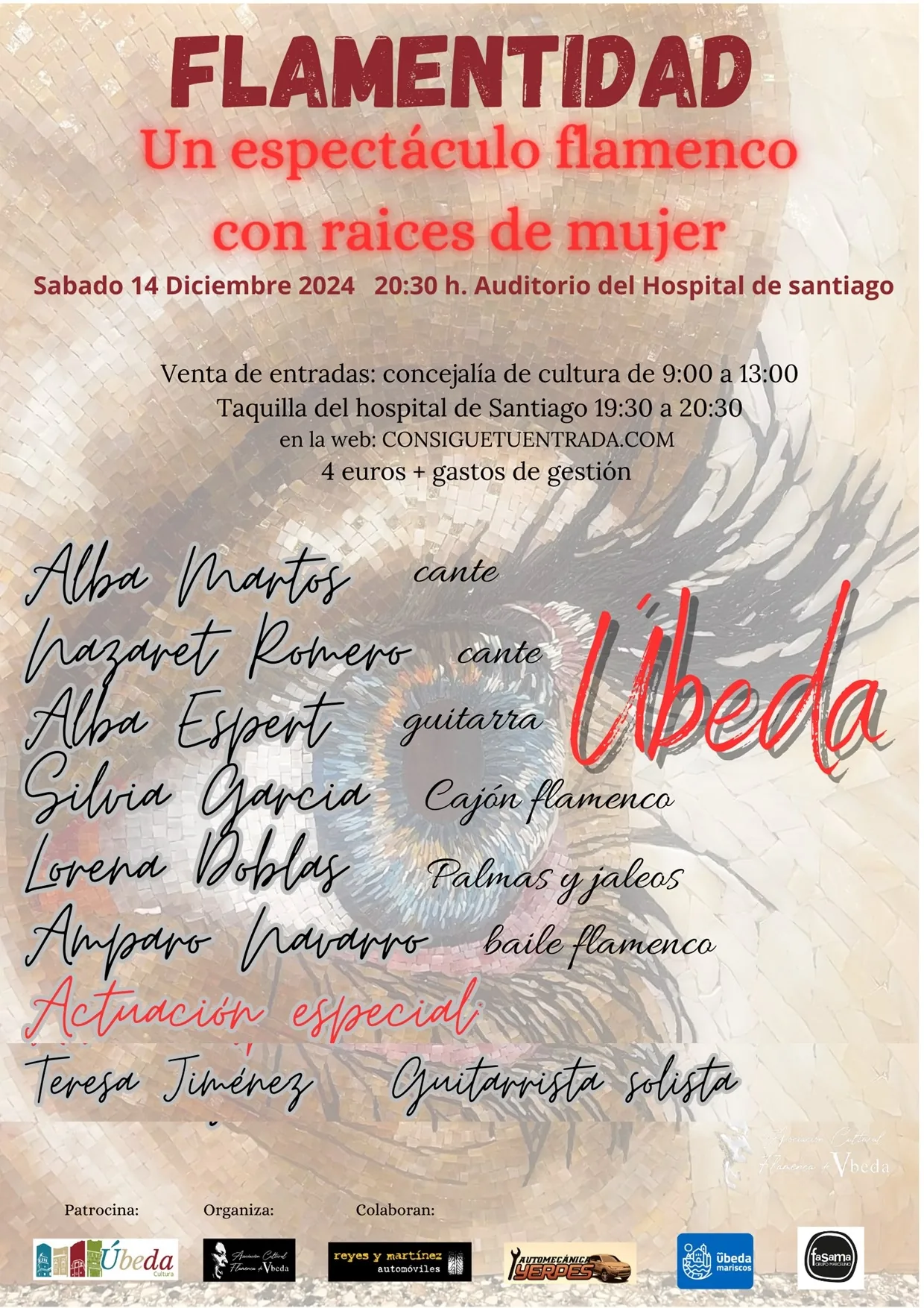 Cartel o imagen de Festival Flamenco “Flamentidad” · La mujer en el Flamenco