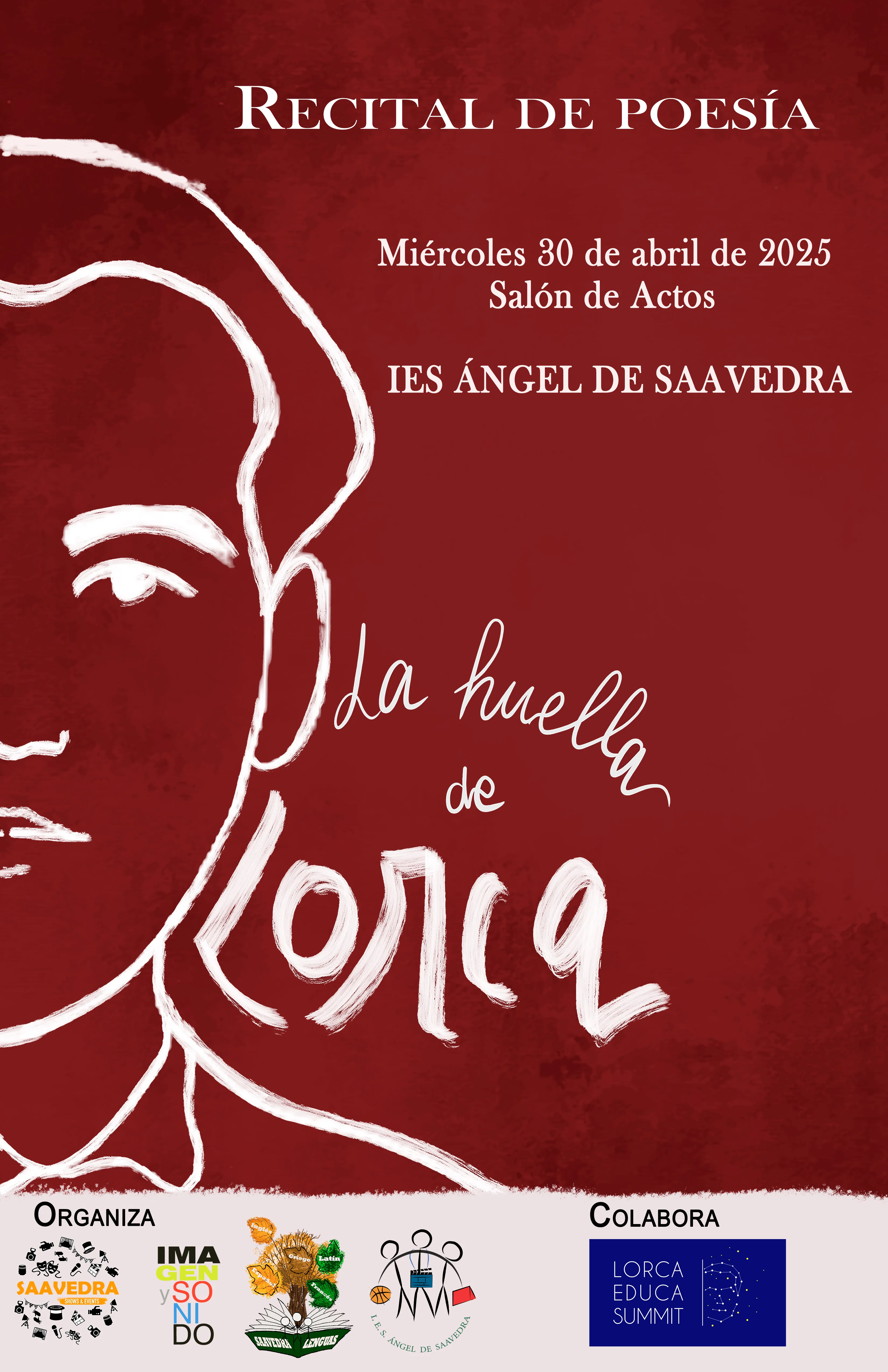 Cartel o imagen de Proyecto "La Huella de Lorca" · Celebración del Día Mundial de la Poesía