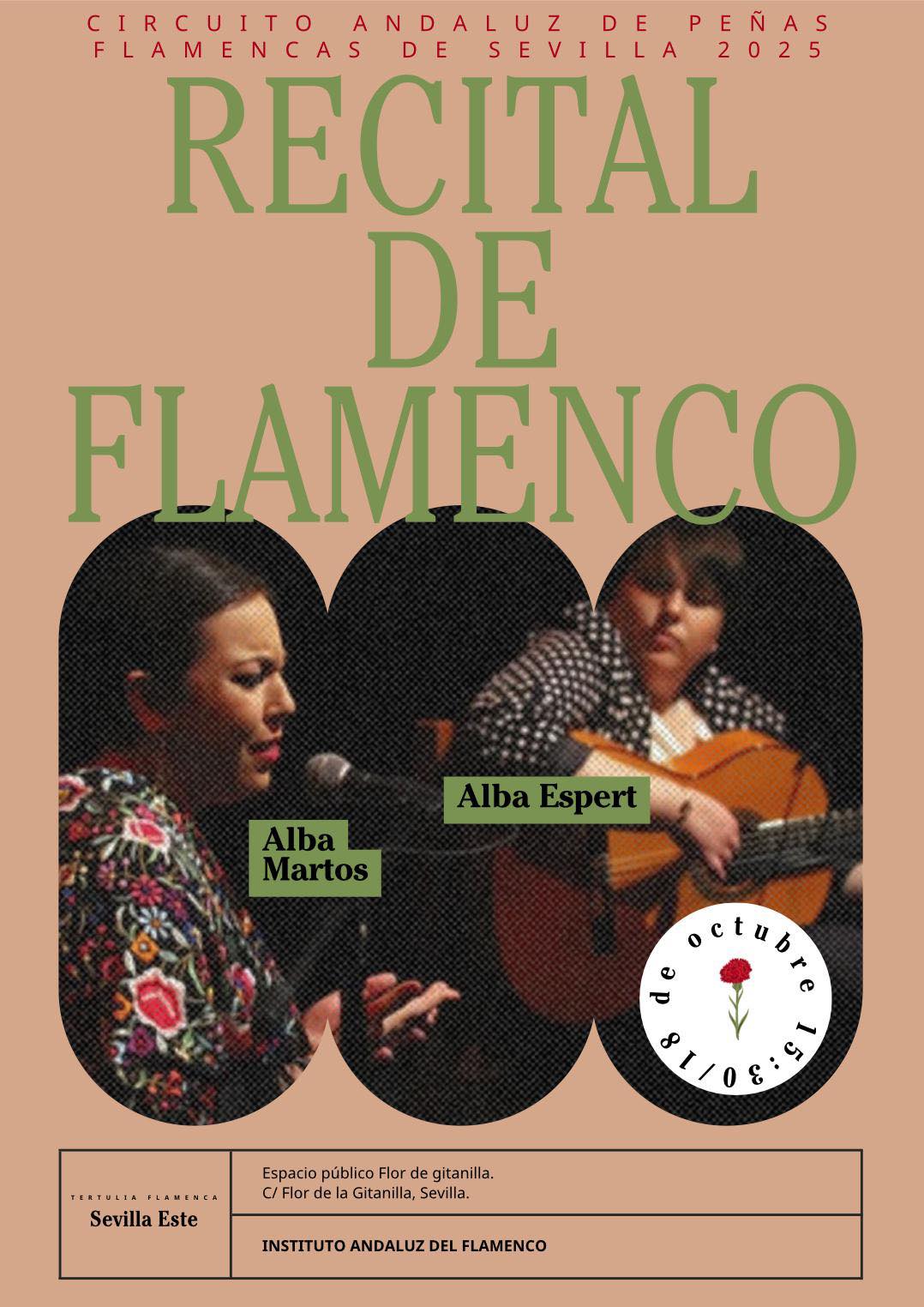 Cartel o imagen de Circuito Andaluz de Peñas - Provincia de Sevilla · Guitarra de Concierto