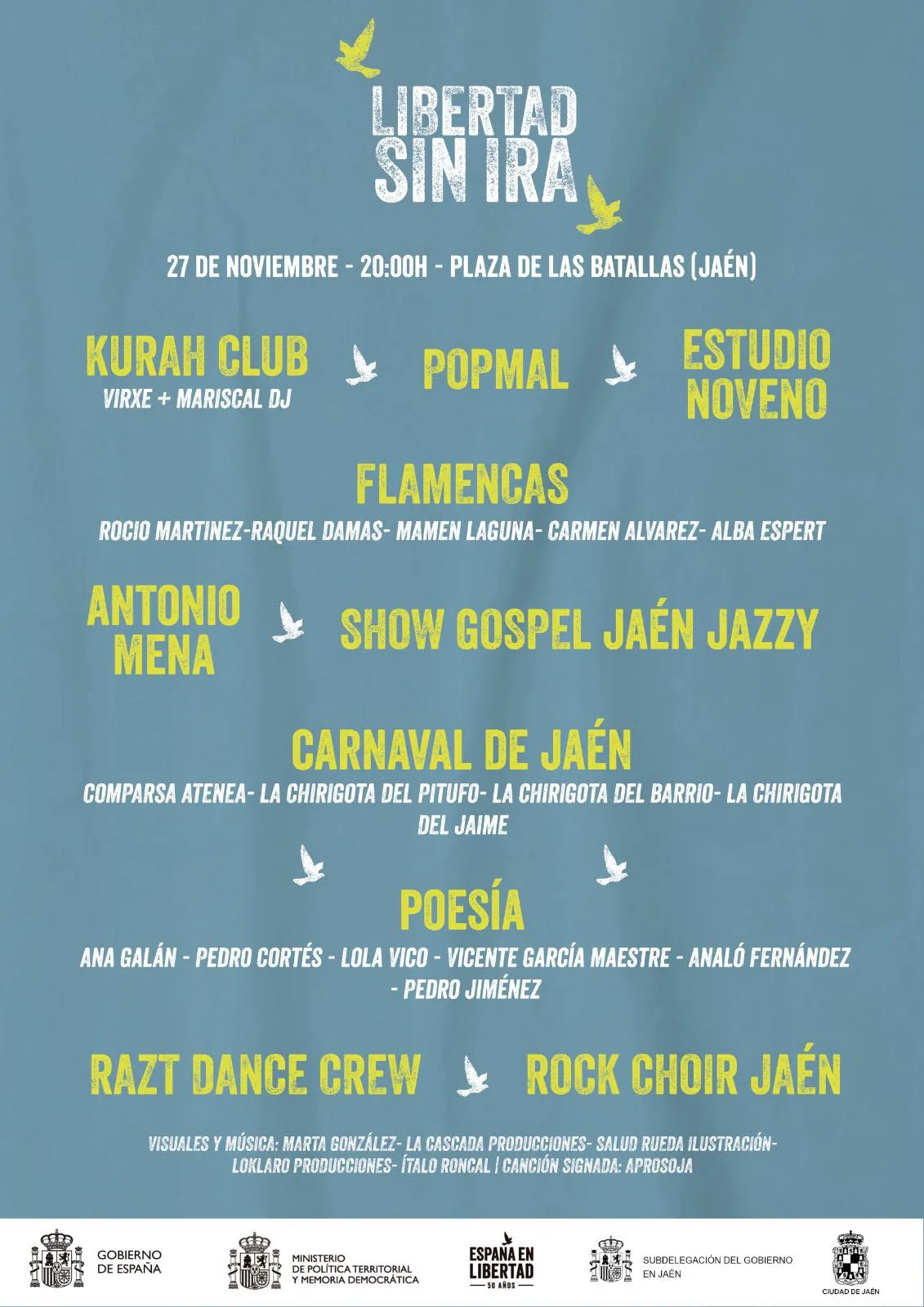 Cartel o imagen de Libertad Sin Ira · Flamencas