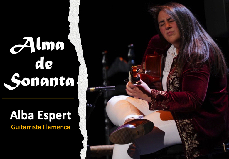 Alba Espert en el recital Alma de Sonanta