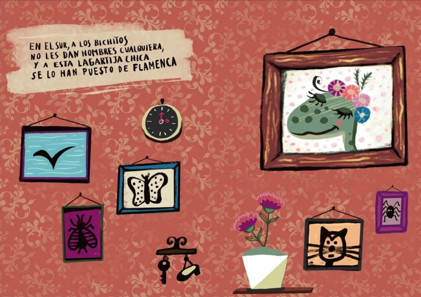 Ilustración de Érase una vez Currita por alegrías